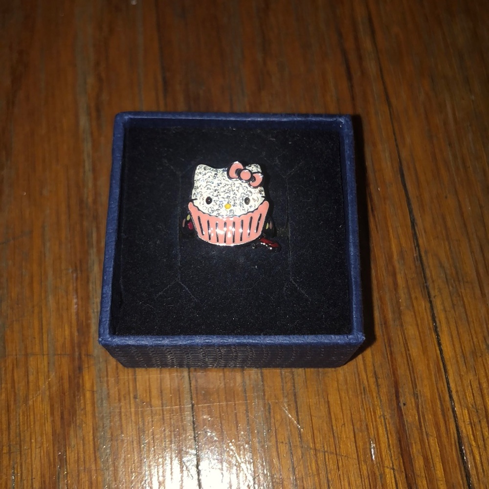 Swarovski Hello Kitty Cupcake Ring